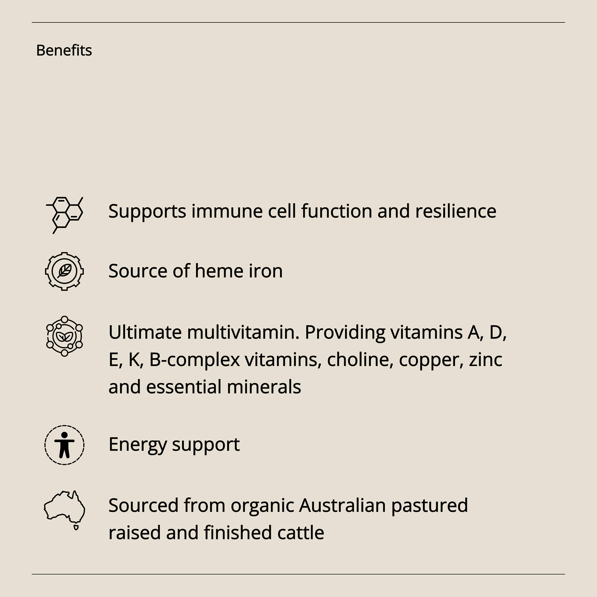 Aussie Native Beef Liver