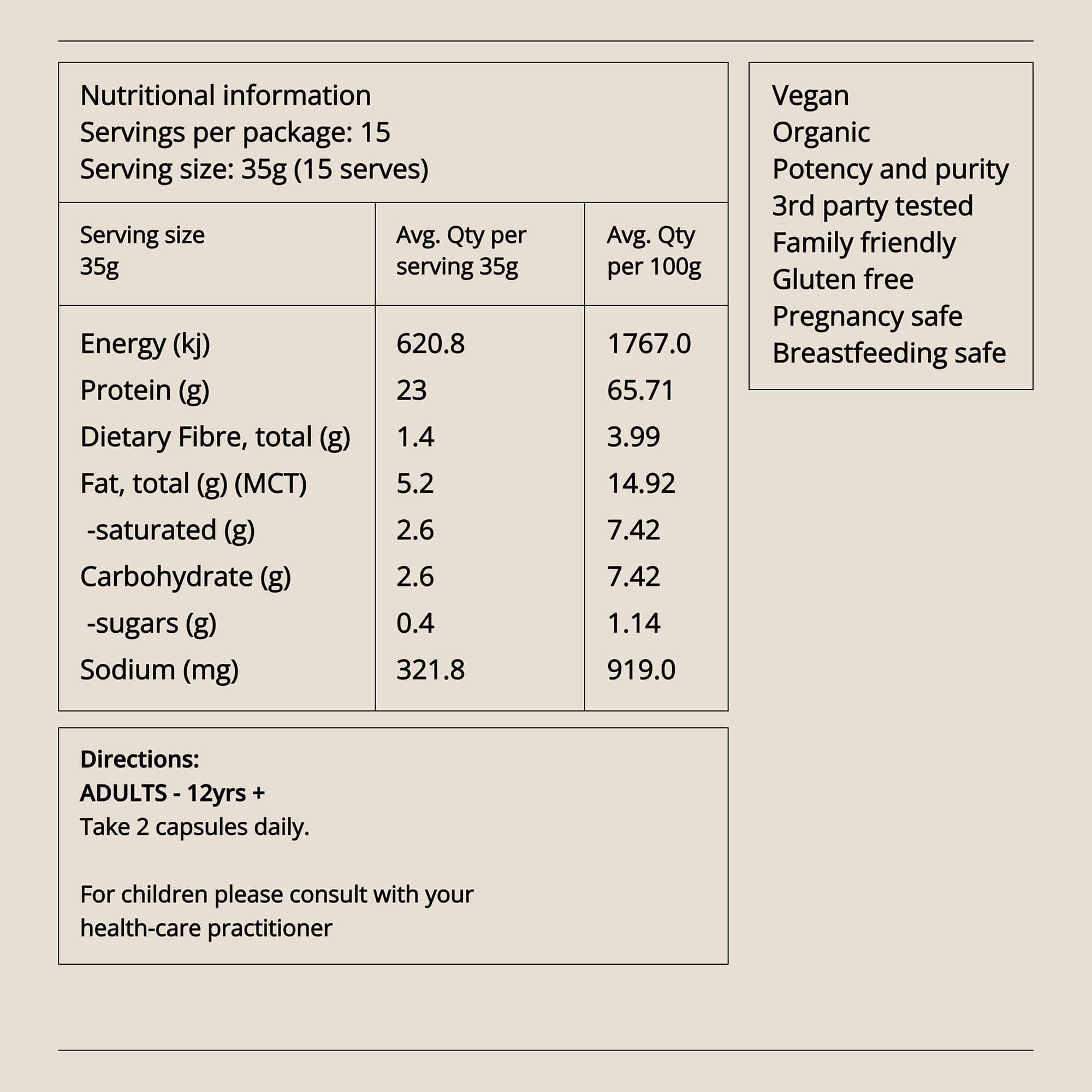 Nature's Plant Protein