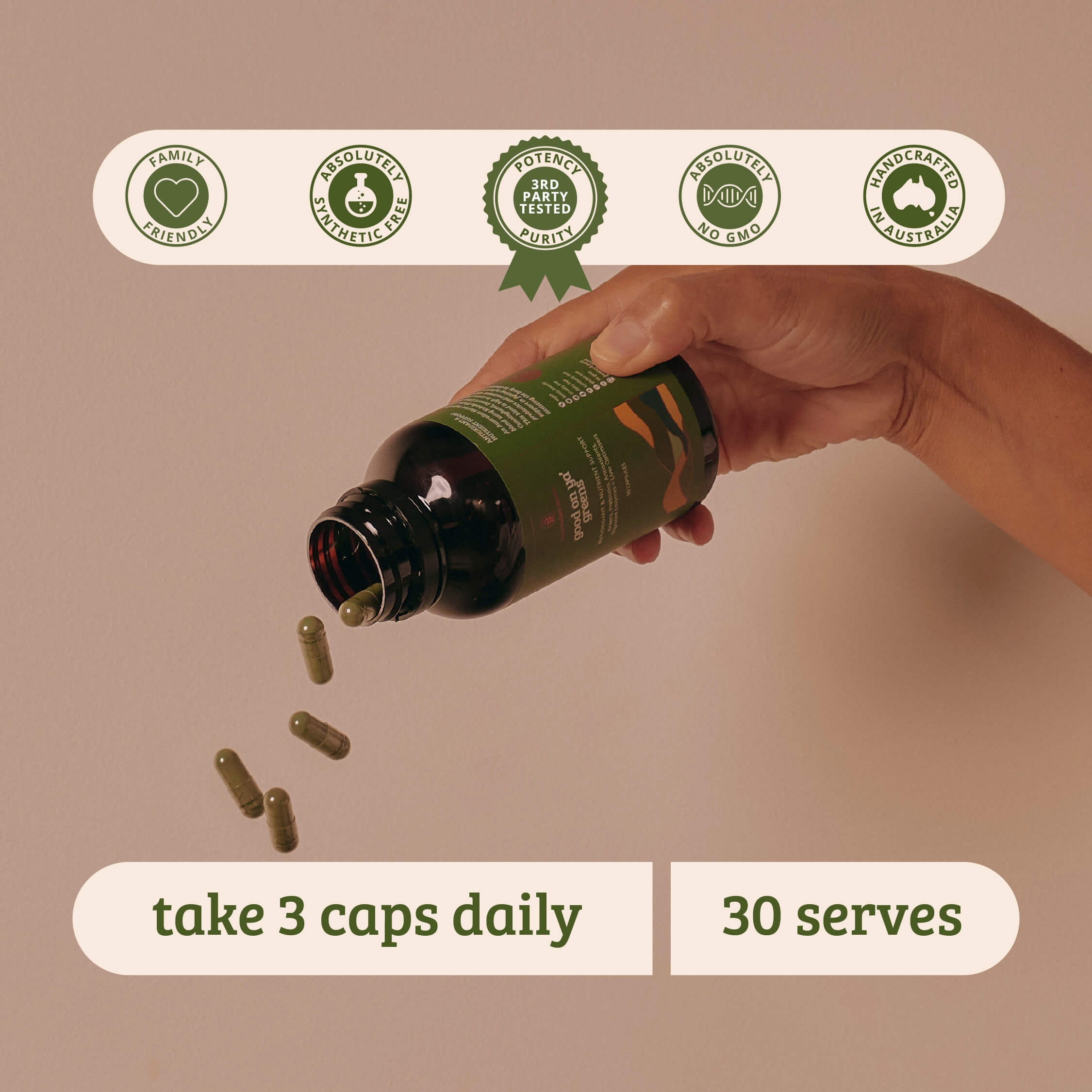 Good On ya' Greens