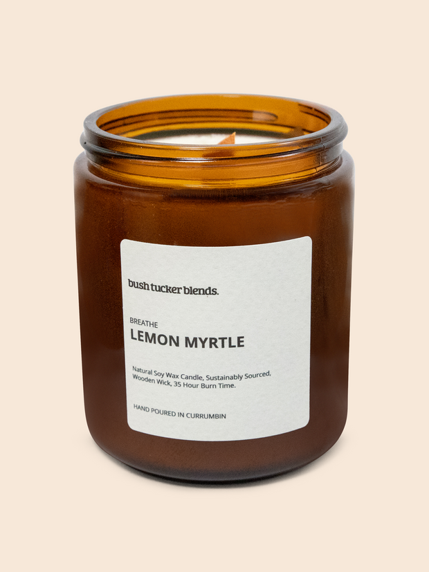 Breathe Lemon Myrtle Candle